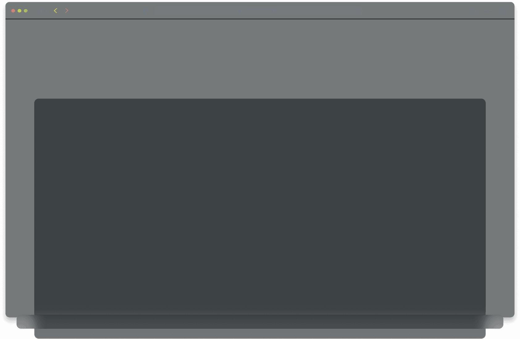 Project preview displayed in a browser window mockup