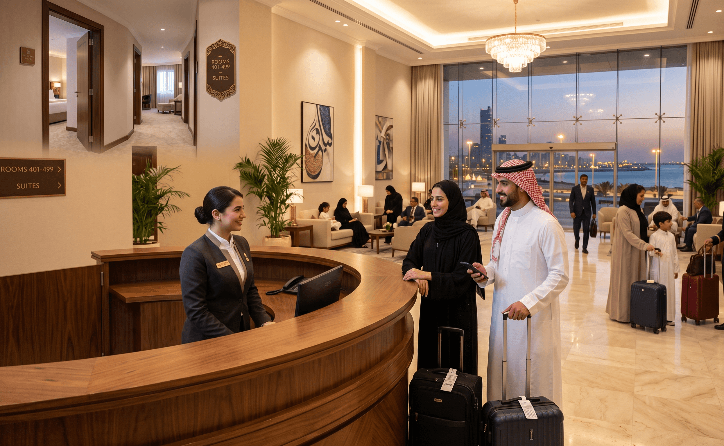 نطاق عمل المشروع والخدمات